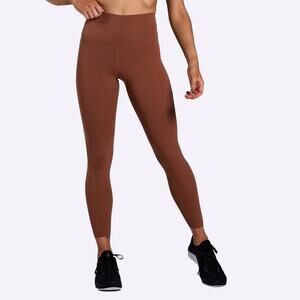 Nike Yoga Lux High Rise 7/8 Leggings Rust Brown Size XS